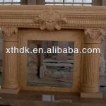 Home stone decoration fireplace