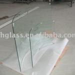 TG-01 Tempered Fireplace glass/Fire screen glass Glass Custom size