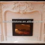 White Marble Superior Fireplace Parts MFM182
