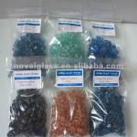 4-12mm colored broken/crushed/fireplace toughened glass