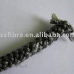 Crochet fiberglass rope