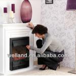 Electric fireplace mantel for your warm home