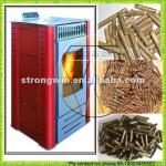 Low cost CE pellet stove with boiler