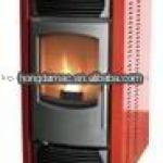 Modern pellet stove with CE certification