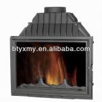 outdoor free standing /cast iron fire place-BL004