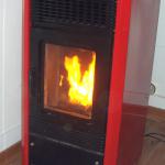 best quality wood pellet stove with CE