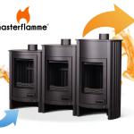 NEW! MASTERFLAMME tube design wood stoves