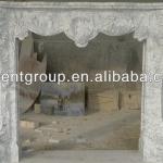 White Marble Fireplace Mantel