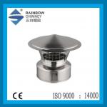 CE and double wall stainless steel pellet stove chimney cap