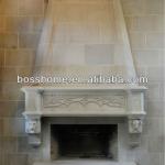 Lion Lamb classic marble Fireplace mental