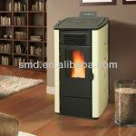 Portable pellet stove with boiler with CE