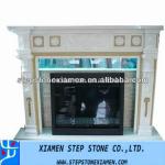 Natural Stone Indoor Decorative Stone Mantel Fireplace-SST--0120
