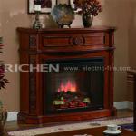 Wood Electric Fireplace Mantel