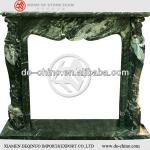 nature stone marble fireplace