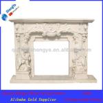 SYDKC Marble Fireplace Mantel , Stone Fireplace Mantel ,Marble Fireplace