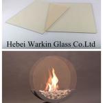 clear ceramic glass for fireplace outdoor-