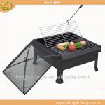 Pronmotion ourdoor BBQ fireplace with poker
