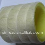 Insulation glass wool tube