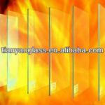 Fireproof glass