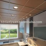 acoustic mineral fiber ceiling tile template-high density 595*595*7mm