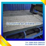 Boiler with barbed wire and rock wool blanket/refractory for boiler-