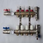 Underfloor Heating System Manifold , PEX Manifold for Radiant Heat Systems