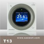 Programmable color screen electric floor heating thermostat