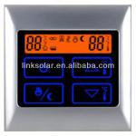 The latest digital touch screen adjustable thermostat 12v dc for under floor heating