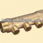 copper water manifold for floor heating
