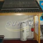 Room heating solar system