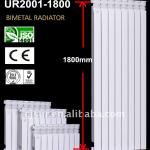 flat panel stainless steel tube bimetallic radiator