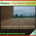 Carbonizing bamboo floor