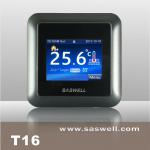 SASWELL New products for 2013 High resolution color touch screen programable thermostat