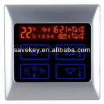 glass touch panel digital thermostat/under floor heating