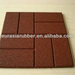 Swimming pool bricktop rubber tile