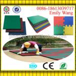 2014 rubber mat,outdoor rubber flooring,outdoor playground safety flooring tiles