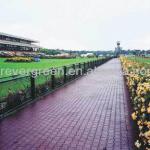 outdoor pathway rubber tile for garden and park