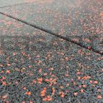 VersaFit Rubber Flooring Tile - Red Fleck - 1mx1mx15mm