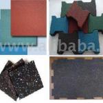 Safety Rubber Tile, Rubber Flooring, Rubber Mat