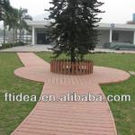 China WPC indoor and outdoor deck floor covering