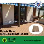 wood plastic composite WPC deck flooring balcony floor panel
