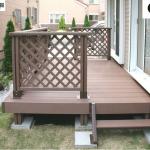 2012 new Wood-plastic composite outdoor decking
