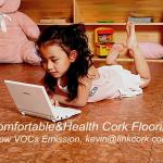 Natural Cork Floating Flooring-Children Floor