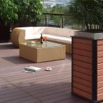 Water Proof WPC Decking For Outdoor