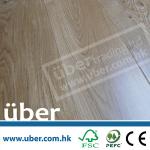 UV Lacquered Waterproof engineered wood (European Oak) flooring AB grade