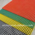 high strength fiber reinforced plastic floor grating