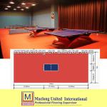 tabletennis court pvc flooring pvc sports flooring
