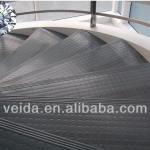 Veida coin pattern pvc flooring/round dot rubber floor