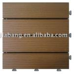 wood imitate outdoor decking with PE base-PS4P30304H