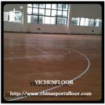 basketball court sports plastic flooring with wood pattern